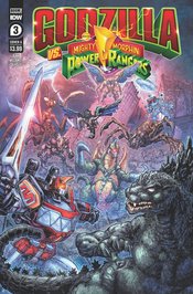 GODZILLA VS MMPR #3 (OF 5) CVR A FREDDIE WILLIAMS II