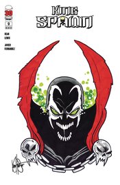 DF KING SPAWN #9 HAESER SGN COLOR SPAWN SKETCH