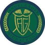 POWER RANGERS ANGEL GROVE HIGH SCHOOL PX MOUSE PAD