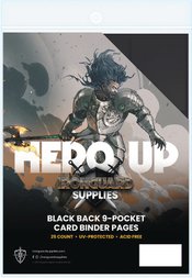 IRONGUARD 9 POCKET PAGE 25 COUNT BLACK PACK  (O/A)