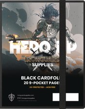 IRONGUARD 9 POCKET DELUXE PORTFOLIO BLACK  (O/A)