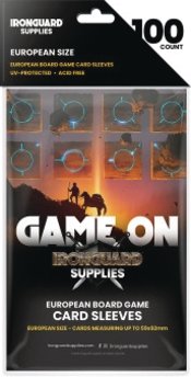 IRONGUARD BOARD GAME SLEEVES EU 100 PACK  (O/A)