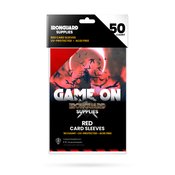 IRONGUARD CARD SLEEVES RED 50CT  (O/A)