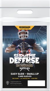 IRONGUARD PENNY SLEEVES SMALL LIP 100 PACK  (O/A)