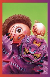 MADBALLS VS GARBAGE PAIL KIDS #1 CVR J TRADING CARD METAL PR