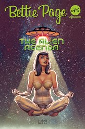 BETTIE PAGE ALIEN AGENDA #5 CVR A LINSNER