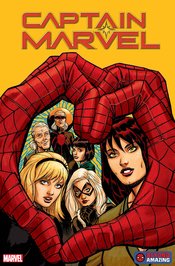 CAPTAIN MARVEL #41 JOHNSON BEYOND AMAZING SPIDER-MAN VAR (RE