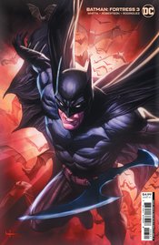 BATMAN FORTRESS #3 (OF 8) CVR B SUAYAN CARD STOCK VAR