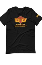 INVINCIBLE UPSTATE UNIVERSITY LOGO T/S MED