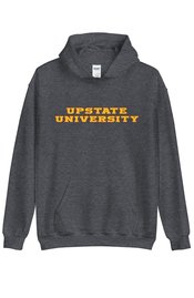 INVINCIBLE UPSTATE UNIVERSITY LOGO HOODIE MED