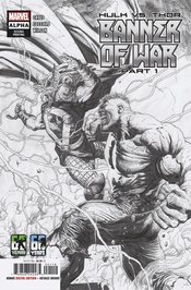 HULK VS THOR BANNER WAR ALPHA #1 2ND PTG 25 COPY FRANK SKTCH