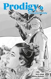 PRODIGY ICARUS SOCIETY #3 (OF 5) CVR B BUFFAGNI B&W (MR)