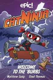 CAT NINJA HC GN VOL 04 WELCOME TO THE BURBS