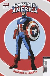 CAPTAIN AMERICA SENTINEL OF LIBERTY #1 2ND PTG CARNERO VAR