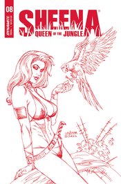 SHEENA QUEEN JUNGLE #8 CVR P 10 COPY FOC INCV LINSNER FIERY