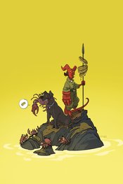 YOUNG HELLBOY ASSAULT ON CASTLE DEATH #4 (OF 4) CVR B TREIMA