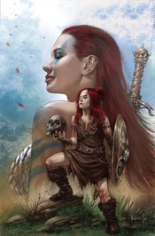 UNBREAKABLE RED SONJA #1 CVR P PARRILLO LTD VIRGIN