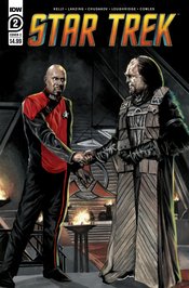 STAR TREK #2 CVR C WOODWARD
