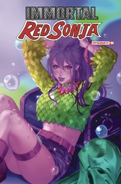 IMMORTAL RED SONJA #5 CVR M FOC BONUS LI ULTRAVIOLET