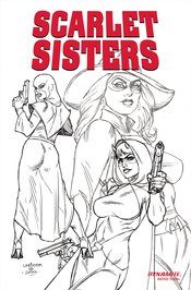 SCARLET SISTERS ONE SHOT CVR J 7 COPY INCV LINSNER LINE ART