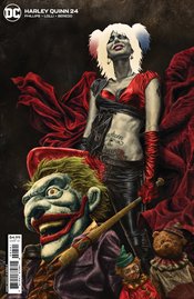 HARLEY QUINN #24 CVR B BERMEJO CARD STOCK VAR