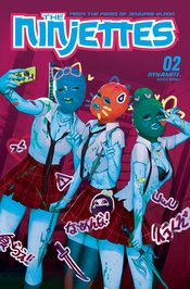 NINJETTES #2 CVR I FOC LEIRIX ULTRAVIOLET