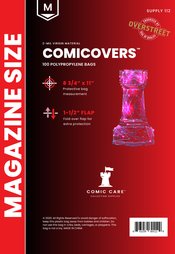 COMICARE MAGAZINE PP BAGS (PACK OF 100)  (O/A)