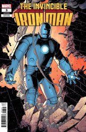 INVINCIBLE IRON MAN #3 25 COPY INCV BAGLEY VAR