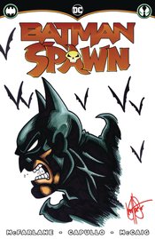 DF BATMAN SPAWN #1 HAESER SGN BATMAN SKETCH