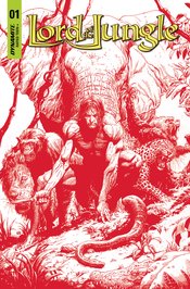 LORD OF THE JUNGLE #1 CVR Y 10 COPY FOC GARY FRANK BLOOD RED
