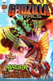 GODZILLA RIVALS MOTHRA VS TITANOSAURUS CVR A WIND (MR)