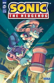 SONIC THE HEDGEHOG #58 CVR A YARDLEY