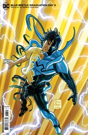 BLUE BEETLE GRADUATION DAY #3 (OF 6) CVR B QUINONES CARD STO