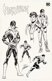 NIGHTWING #100 CVR H PEREZ ART BOARD DESIGN CARD STOCK VAR