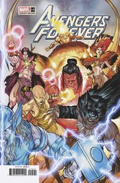 AVENGERS FOREVER #15 PAST FUTURE AVENGERS ASSEMBLE CONNECTIN