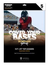 IRONGUARD TOP LOADER 8X10 SIZE NO COLOR (5)  (O/A)