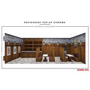 EXTREME SETS RESTURANT POP-UP 1/12 DIORAMA