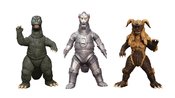 5 POINTS XL GODZILLA VS MECHAGODZILLA (1974) THREE FIGURE BO
