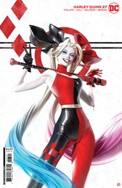 HARLEY QUINN #27 CVR B ALEX GARNER CARD STOCK VAR