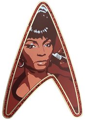 STAR TREK ORIGINAL SERIES UHURAS DELTA PIN