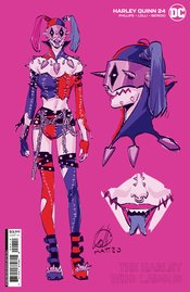 HARLEY QUINN #24 2ND PTG LOLLI DESIGN VAR