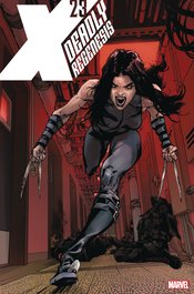 DF X 23 DEADLY REGENESIS #1 SCHULTZ SILVER SGN