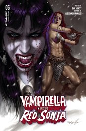 VAMPIRELLA VS RED SONJA #5 CVR A PARRILLO