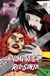 VAMPIRELLA VS RED SONJA #5 CVR D MOSS