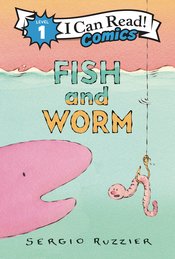 I CAN READ COMICS GN FISH & WORM