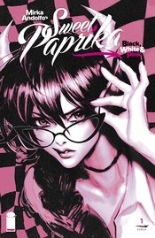 SWEET PAPRIKA BLACK WHITE & PINK (ONE SHOT) CVR C (MR)