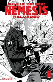 NEMESIS RELOADED #4 (OF 5) CVR B JIMENEZ B&W (MR)