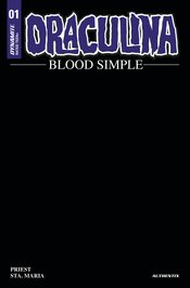 DRACULINA BLOOD SIMPLE #1 CVR W FOC BLACK BLANK AUTHENTIX