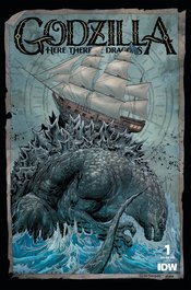 GODZILLA HERE THERE BE DRAGONS #1 CVR B KIRKHAM
