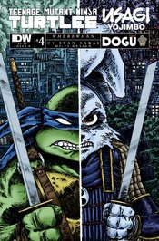 TMNT USAGI YOJIMBO WHEREWHEN #4 CVR B EASTMAN